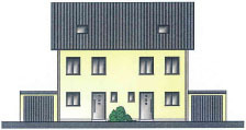 Neubau von zwei Doppelhaushälften Karl-Leich-Straße 15A-B - 44805 Bochum