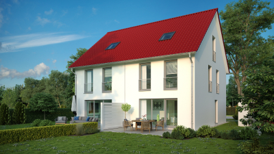 Neubau eines Doppelhauses in Gelsenkirchen-Scholven